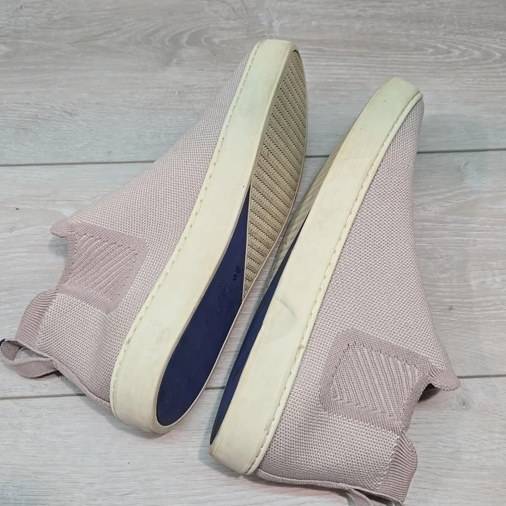 Rothy's Women High Top Slip-On Shoes Sneakers Sz 10.5